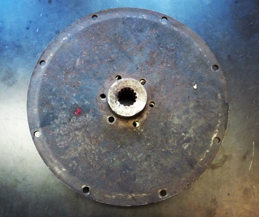 Detroit Engine to Hydraulic Pump Adaptor Plate