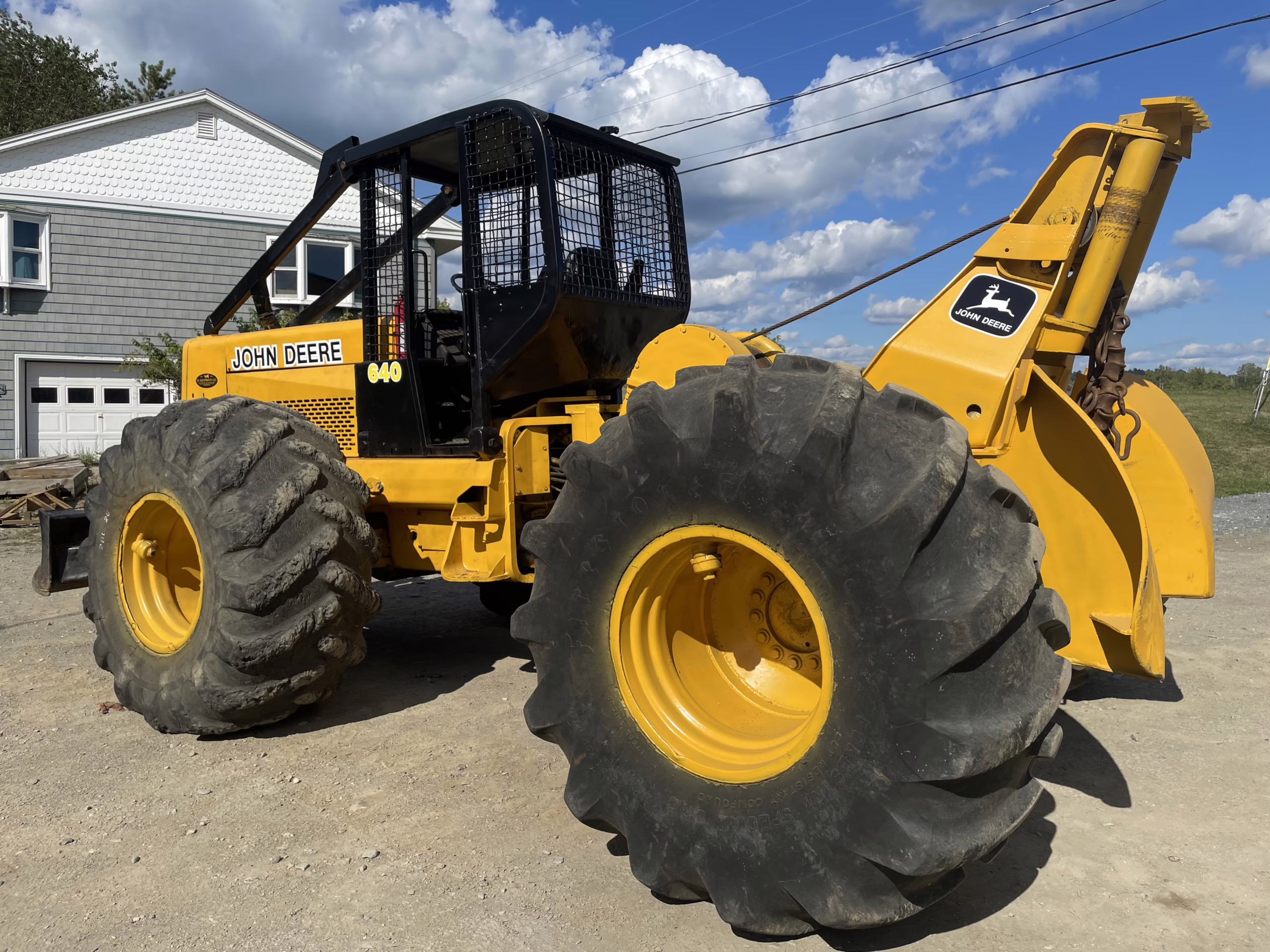 1983 John Deere 640 Log Skidder - SOLD - Image 2