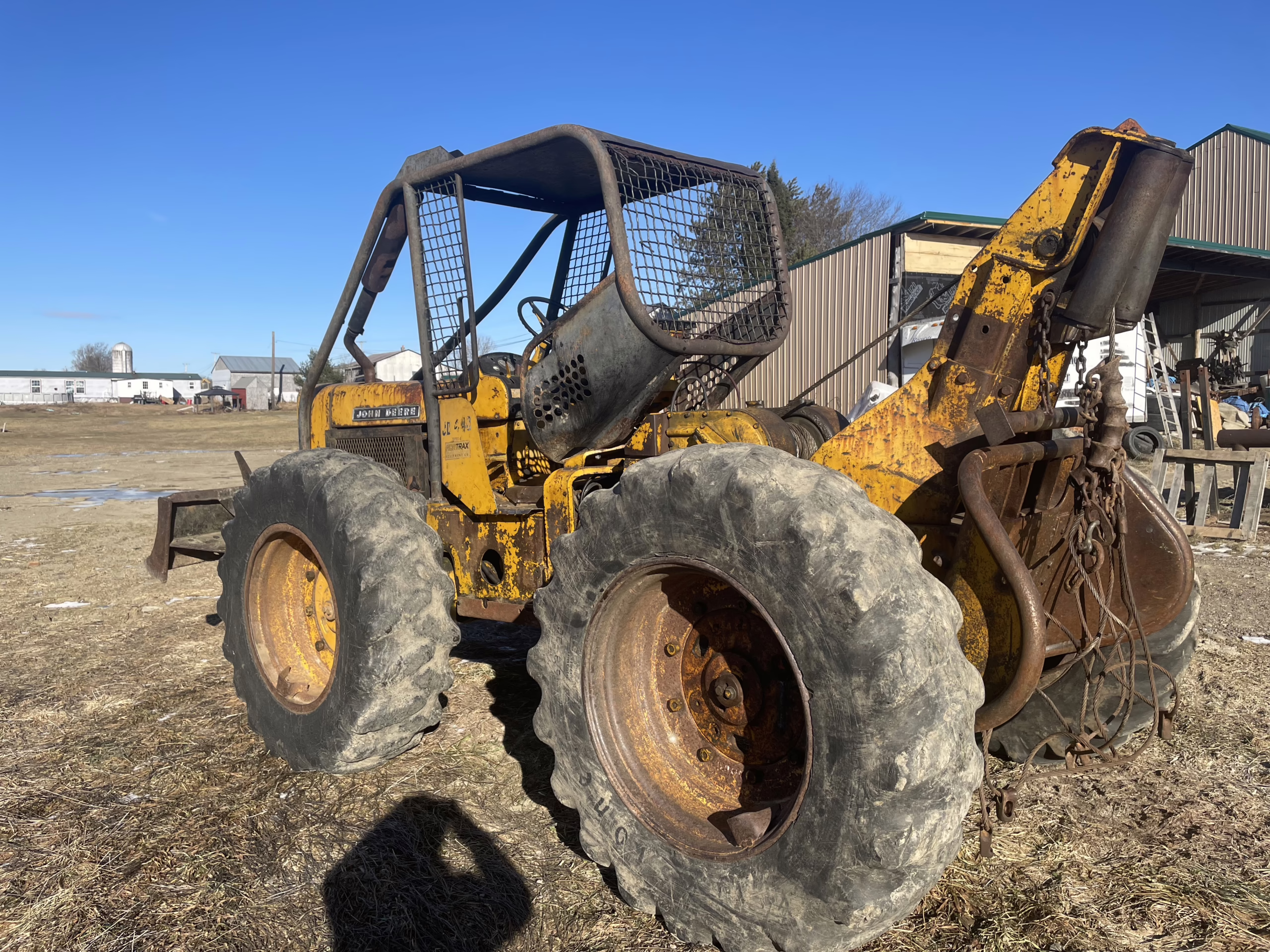 John Deere 440 Skidder - SOLD - Image 2