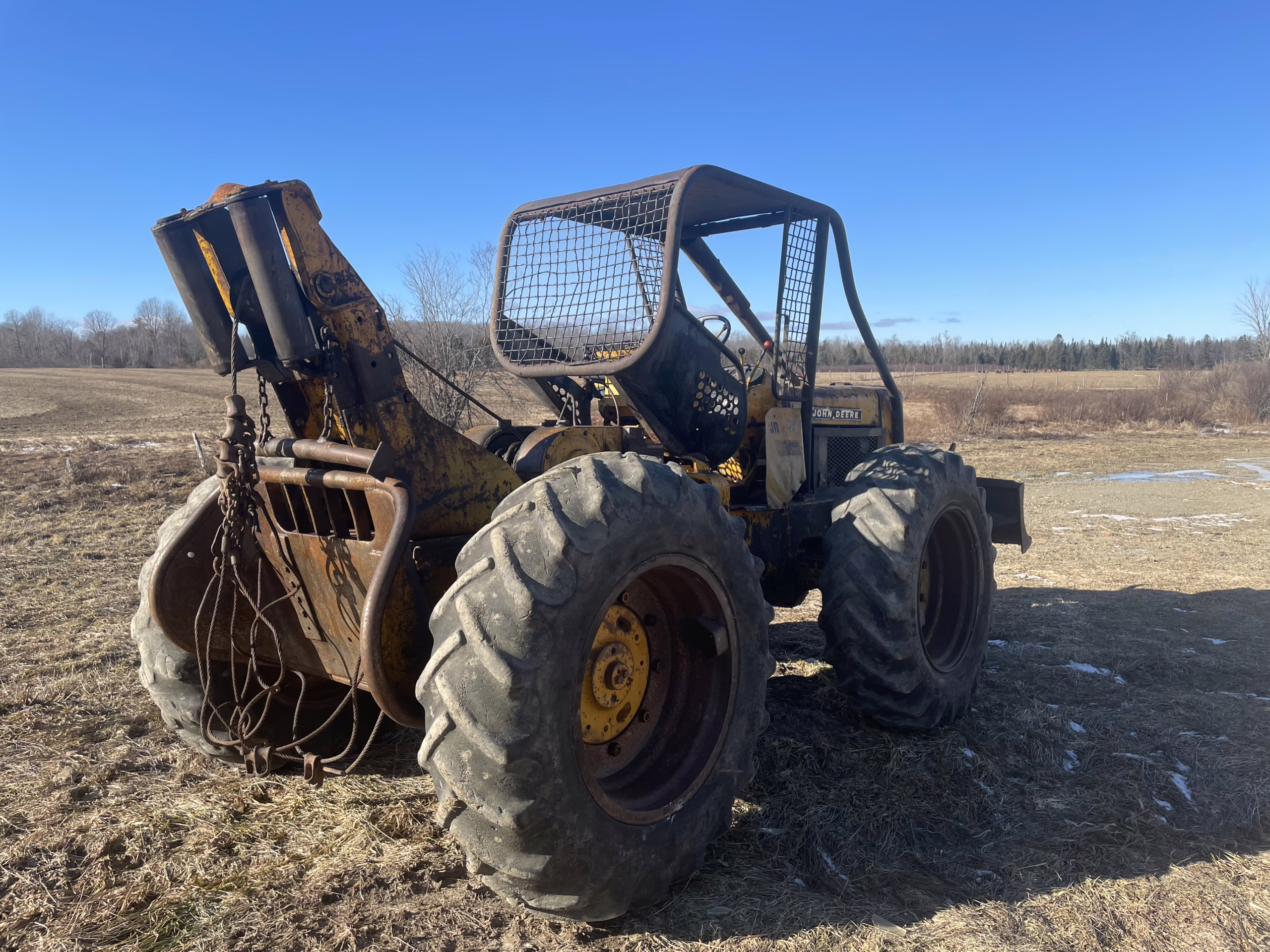 John Deere 440 Skidder - SOLD - Image 4